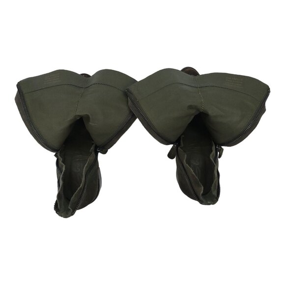 Sbicca Millie Ankle Boot Women 8 Suede Slouch Boho Stack Heel Vintage Collection - Picture 10 of 12